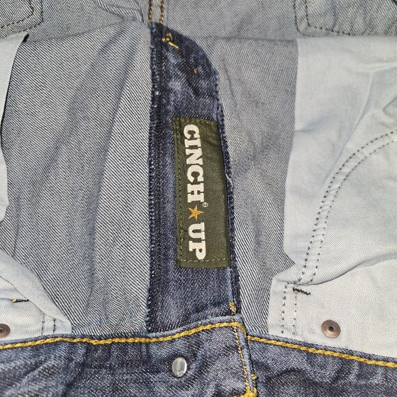 Cinch Men's Straight Jeans - Dark Blue - Picture 6 of 6